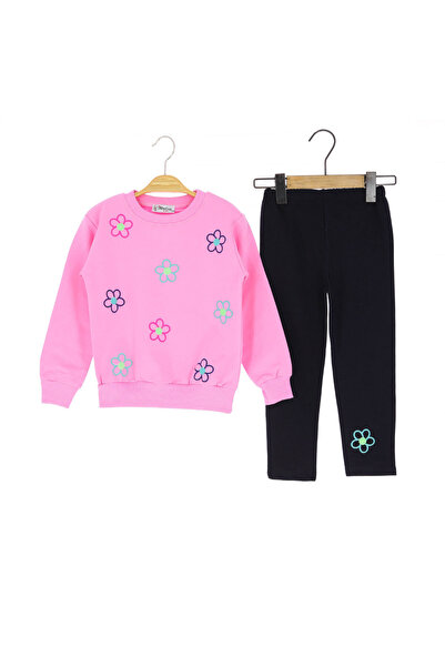 CRASSİ Kız Çocuk Takım Papatya Baskılı