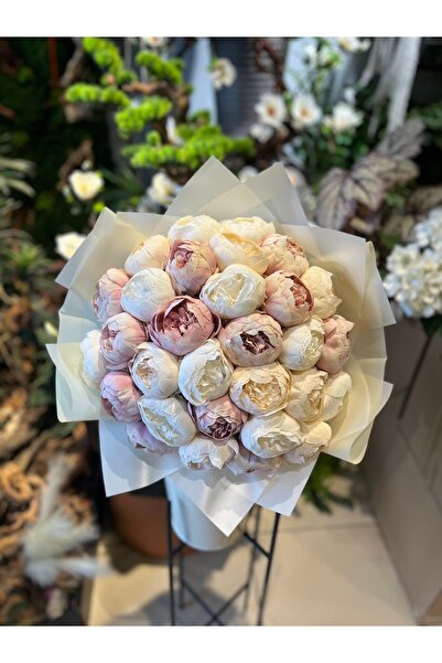 Pika 30'lu Şakayık İsteme Buketi - Pembe Şakayık İsteme Çiçeği - Soft İsteme ...