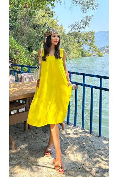 MEHRA Askılı elbise