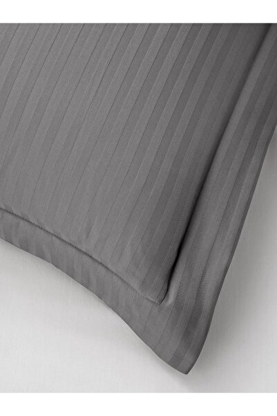 Karna Home Pillowcase Set of 2 Cotton Satin Stripe Karna
