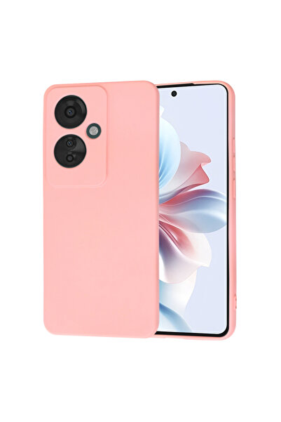 Techsuit Husa silicon Oppo Reno11 F SoftFlex, roz