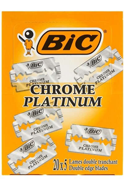Bic Set of 100 refills, blades for Chrome Platinum razor, 5 x 20pcs