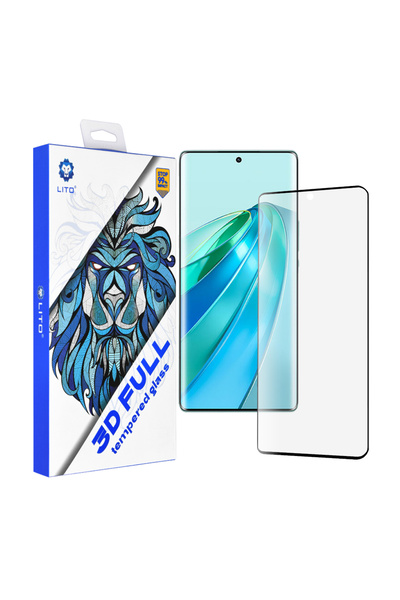Lito Folie sticla Honor X9a 3D Full Cover, negru