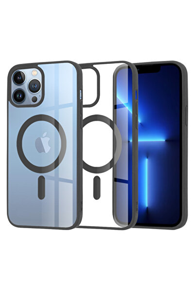 Techsuit Husa iPhone 13 Pro Max MagSafe Pro, negru