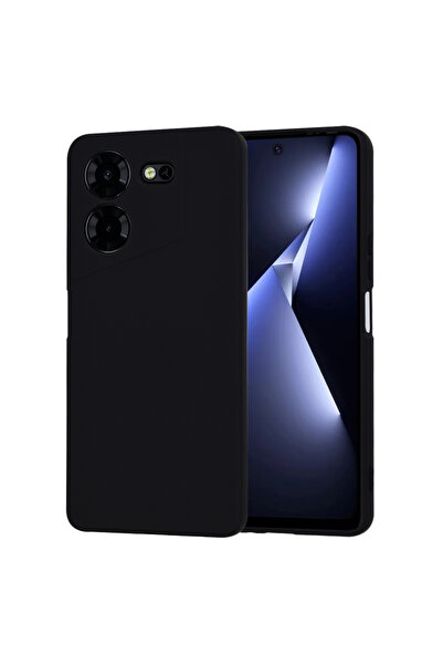 Techsuit Husa silicon Tecno Pova 5 Pro SoftFlex, negru