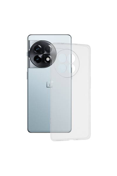 Techsuit Husa OnePlus 11R Clear Silicone, transparenta