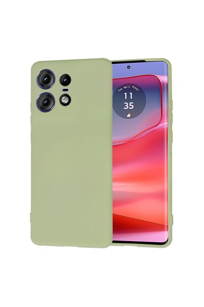 Techsuit Силиконов калъф Husa за Motorola Edge 50 Pro SoftFlex, зелен