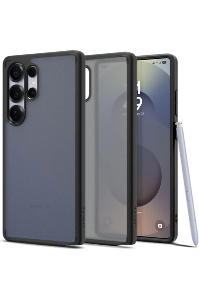 Spigen Husa Samsung Galaxy S25 Ultra Ultra Hybrid, cenusiu