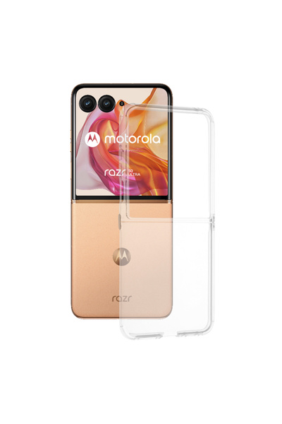 Techsuit - Clear Silicone - Motorola Razr 50 Ultra - Transparent