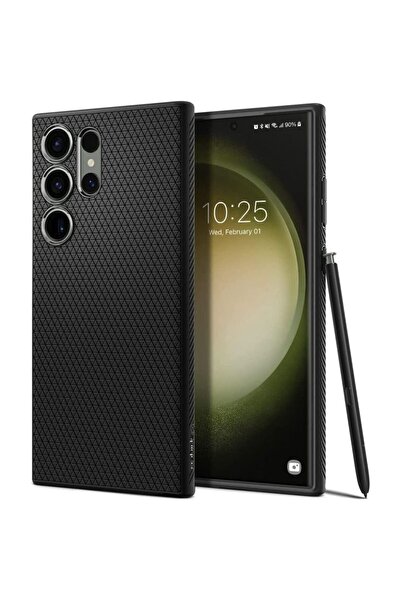 Spigen Husa Samsung Galaxy S23 Ultra Liquid Air, negru