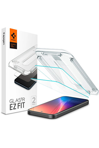 Spigen [Pachet 2x] Folie Google Pixel 9a Glas.tR EZ Fit, transparenta