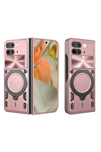 Techsuit Husa Google Pixel 9 Pro Fold CamGuard Pro, roz auriu