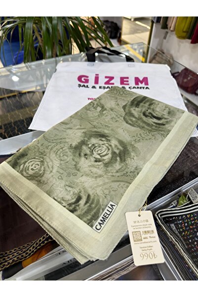 CAMELLİA شال ناعم بنمط روسا 🌿