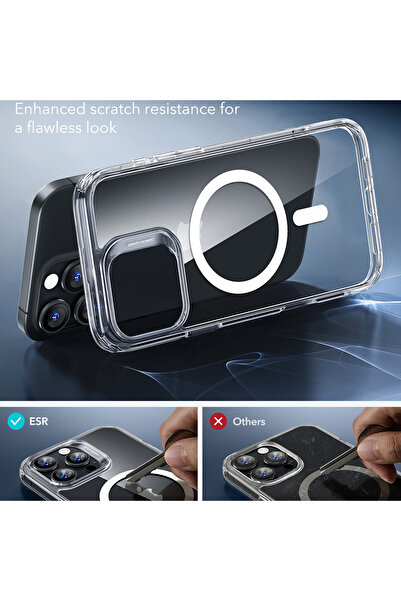 ESR Husa iPhone 16 Pro Max Classic Hybrid HaloLock, transparenta