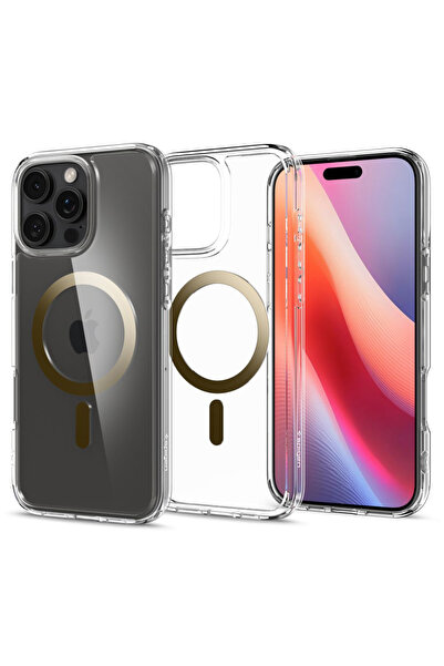 Spigen Husa iPhone 16 Pro Max Ultra Hybrid MagSafe, auriu