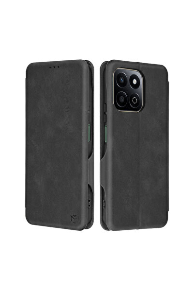 Techsuit Husa 360° Honor 200 Smart Safe Wallet Plus, negru