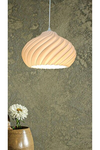 FMA Beyaz Sarkıt Avize, Yatak Odası, Oturma Odası Tasarım Tekli Sarkıt Avize E27