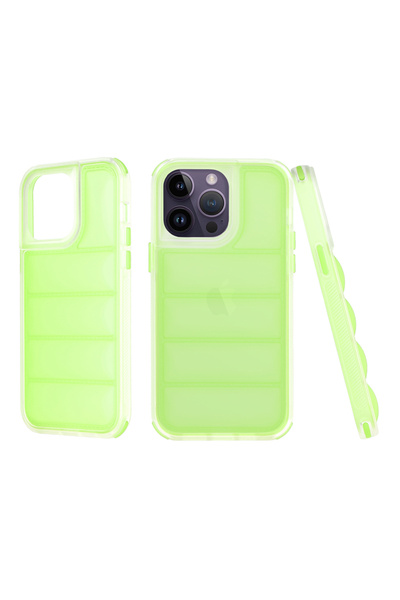 Techsuit Husa iPhone 13 Pro Max Wave Shield, verde