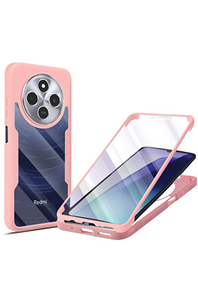 Techsuit Husa 360° Xiaomi Redmi 14C ColorVerse, roz