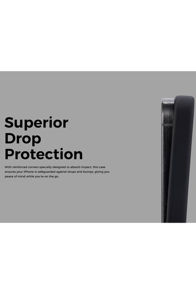 Edizard Husa iPhone 15 Pro MagSafe Case, negru