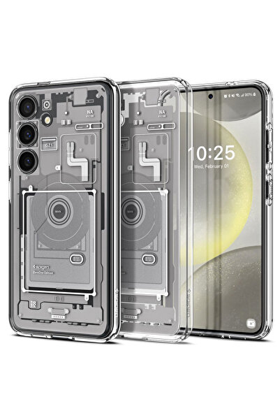 Spigen Husa Samsung Galaxy S24 Ultra Hybrid Zero One, alb