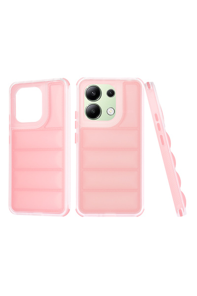 Techsuit Husa Xiaomi Redmi Note 13 4G Wave Shield, roz
