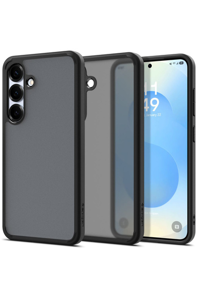 Spigen Husa Samsung Galaxy S25 Ultra Hybrid, cenusiu