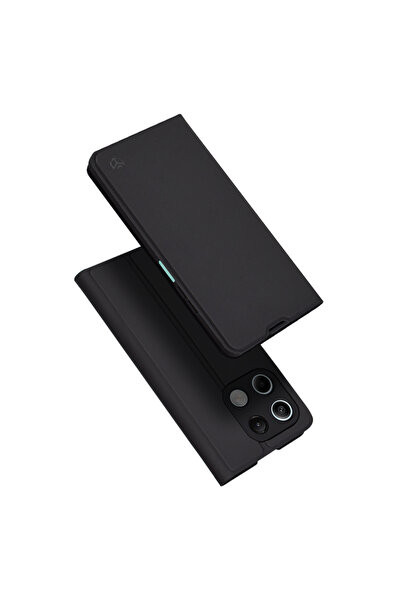 Techsuit Θήκη βιβλίου Xiaomi Redmi Note 13 5G Magskin, μαύρη