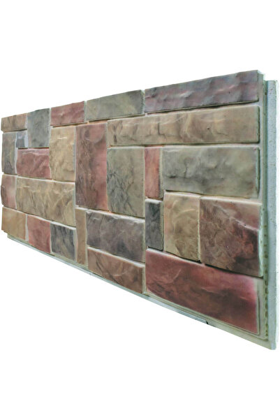 Pandekor 5 Adet (3M2) x Tuğla Strafor DIŞ CEPHE Duvar Paneli (DCS-407)