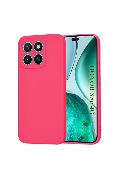 Techsuit Husa silicon Honor X8c SoftFlex, fucsia