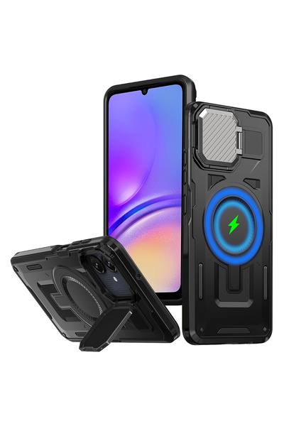 Techsuit Husa Samsung Galaxy A05 protectie camera CamVault MagSafe, negru