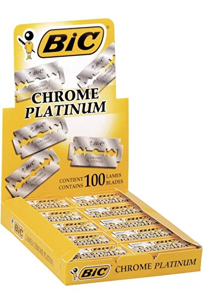 Bic Set of 100 refills, blades for Chrome Platinum razor, 5 x 20pcs