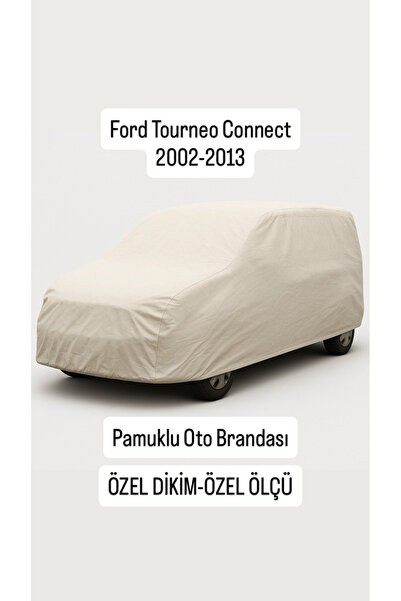 içel çadır غطاء سيارة فورد تورنيو كونكت 2002-2013 من القطن للحماية من الغبار