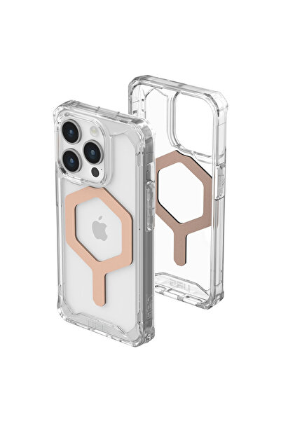 UAG Husa iPhone 15 Pro Max Plyo MagSafe, Ice Rose Gold