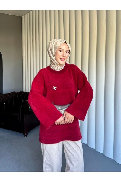 ensade Women's Oversized Knit Sweater - Comfortable Fit, Soft Texture, and Stylish Design