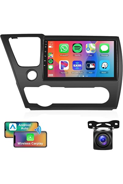 SHEZA STAR ستيريو سيارة أندرويد لهوندا سيفيك 2013-2017 6+128 جيجابايت كاميرا AHD