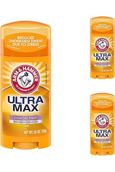 Arm&Hammer Arm & Hammer Deodorant 2.6 oz Solid Ultra Powder Fresh (Oval) (3 Pack)