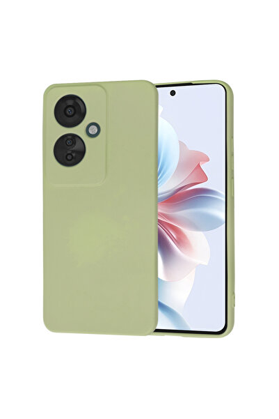 Techsuit Силиконов маркуч SoftFlex за Oppo Reno11 F, зелен