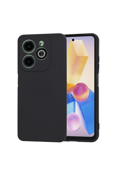 Techsuit Husa silicon Infinix Hot 40i SoftFlex, negru