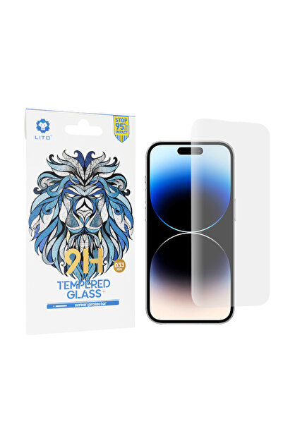 Lito Folie sticla iPhone 14 Pro 9H Tempered Glass, clear