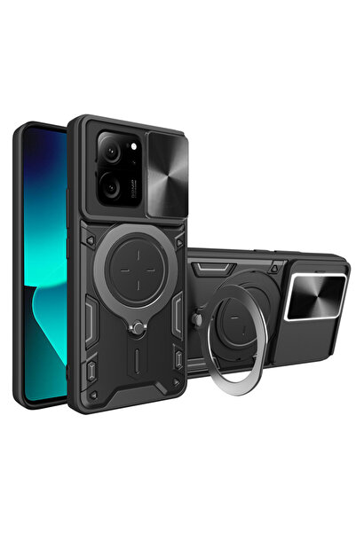 Techsuit Θήκη Xiaomi 13T CamGuard Pro, μαύρη