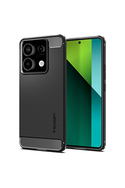 Spigen Θήκη Xiaomi Redmi Note 13 Pro 5G Rugged Armor, μαύρη