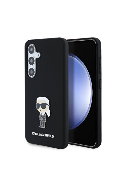 Karl Lagerfeld Husa Karl Lagerfeld Samsung Galaxy S24 Silicone, Ikonik Metal ...