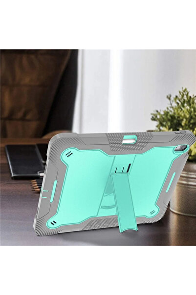 Techsuit [Pachet 360°] Husa + folie sticla Samsung Galaxy Tab S10 FE Plus Rugged TabShell, roz