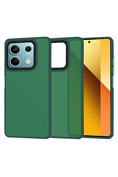 Techsuit Θήκη Xiaomi Redmi Note 13 5G HaloFrost Series, σκούρο πράσινο