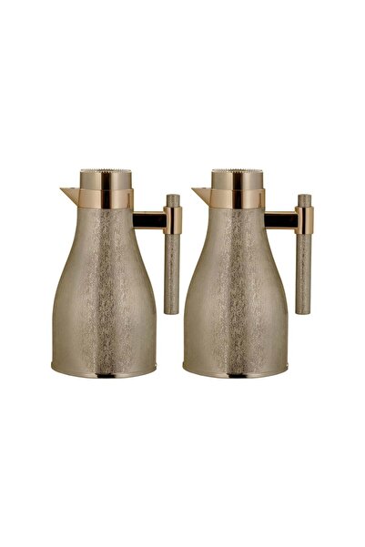 ALSAIF ✨ Ajwan Plain Gold Thermos Set – by Al Saif Company | Irresistible Cla...