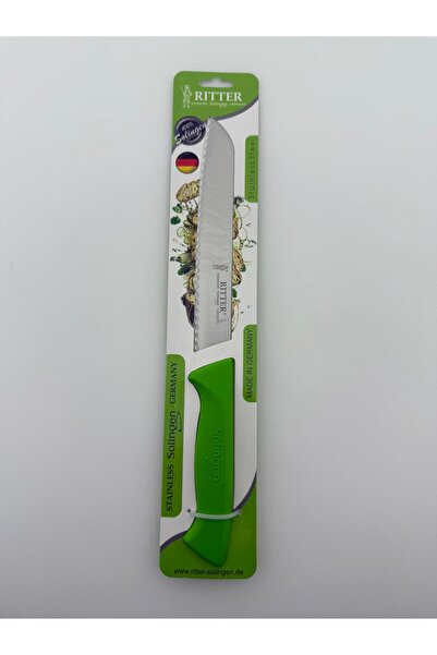 PDESİGN SOLİNGEN RITTER Ekmek Bıçağı 19 CM YEŞİL