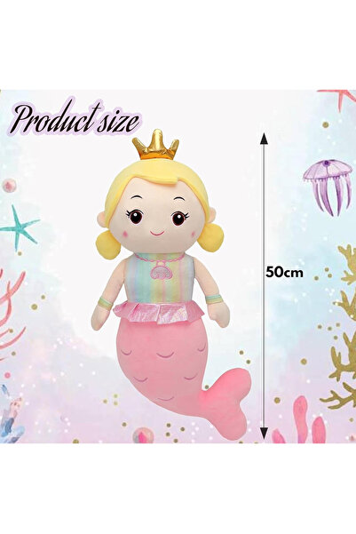 AYEBIA لعبة حورية البحر المحشوة