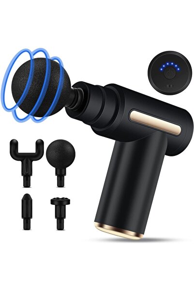 genernic SKY-TOUCH Massage Gun — Professional 6-Speed Portable Muscle Percussion Massager (Black)