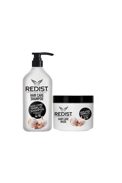Redist Set Șampon cu Usturoi 1000ml + Mască cu Usturoi 500ml + Spray de Corp V.S. Bare Vanilla 250ml